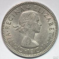 Лот: 8646287. Фото: 2. 1 шиллинг 1961 год. Великобритания. Монеты