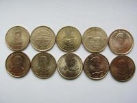 Лот: 6408071. Фото: 4. Индия 5 рупий набор из 10 монет... Красноярск