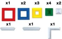 Лот: 6797656. Фото: 2. Конструктор wedgits 15 деталей... Игрушки