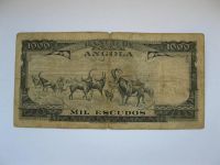 Лот: 10051957. Фото: 2. 1000 эскудо 1956 год Ангола... Банкноты