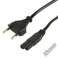 Лот: 5714763. Фото: 2. Кабель питания 220V 2pin IEC-320-C7... Комплектующие