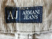 Лот: 10131105. Фото: 5. Джинсы вельветовые Armani Jeans...