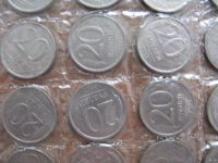 Лот: 17419417. Фото: 2. Лист монет 20 рублей 1992 года... Монеты