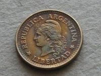 Лот: 16214940. Фото: 7. Монета 10 сентаво Аргентина 1971...