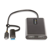 Лот: 21437232. Фото: 9. Адаптер StarTech USB-C to Dual-HDMI...