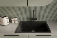 Лот: 24894186. Фото: 3. Мойка врезная RIVELATO Axel. Строительство и ремонт