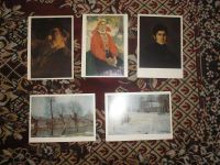 Лот: 3592692. Фото: 2. открытки картин известных художников. Открытки, билеты и др.