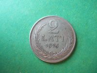 Лот: 12776116. Фото: 3. 2 лата 1925 г., Латвийская Республика... Коллекционирование, моделизм