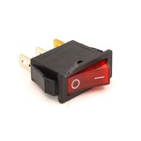 Лот: 20342224. Фото: 2. Кнопка клавиша 3 контакта KCD3-102N... Запчасти для бытовой техники