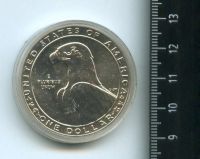 Лот: 16919356. Фото: 2. (№7099) США 1 доллар 1983 год... Монеты