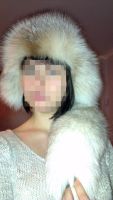 Лот: 3354644. Фото: 4. Новая песцовая шапка с хвостом. Красноярск