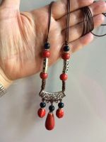 Лот: 11828311. Фото: 3. Подвеска бохо с керамическими... Красноярск