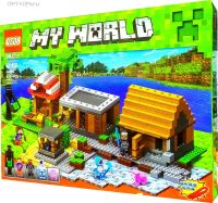 Лот: 11583561. Фото: 2. Конструктор Minecraft "Деревня... Игрушки