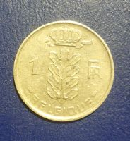 Лот: 25132751. Фото: 2. Бельгия 1 франк 1952 г. Монеты