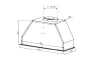 Лот: 25899975. Фото: 3. Вытяжка полностью встраиваемая... Бытовая техника