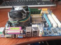 Лот: 22180393. Фото: 3. Комплект GA-G31MF-S2+E5700+Kingston... Компьютеры, оргтехника, канцтовары