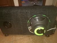 Лот: 12846363. Фото: 3. Сабвуфер Fusion + усилитель Mystery. Авто, мото, водный транспорт