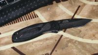Лот: 10830584. Фото: 2. kershaw BLUR TANTO BlackWash serrated... Охота