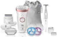 Лот: 25026669. Фото: 2. Эпилятор Braun Silk-epil 9 SkinSpa... Красота и здоровье