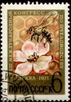 Лот: 9417998. Фото: 2. СССР 1971 год. Конгресс по пчеловодству... Коллекционирование, моделизм