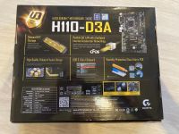 Лот: 23600736. Фото: 2. Материнская плата Gigabyte H110-D3A. Комплектующие
