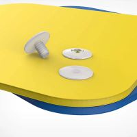 Лот: 21359225. Фото: 5. Пластиковый винт-заклепка