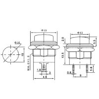 Лот: 25719583. Фото: 3. R13-507 -пластиковая нажимная... Красноярск