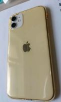 Лот: 15989415. Фото: 3. Чехол iPhone 11 желтый прозрачный. Смартфоны, связь, навигация