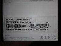 Лот: 4050468. Фото: 3. Apple iPhone 5 White 16 GB. Красноярск