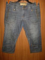 Лот: 20405635. Фото: 2. Джинсовые бриджи 44 рост 165 см... Женская одежда