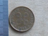Лот: 13352561. Фото: 3. Монета 5 пенни пять Финляндия... Коллекционирование, моделизм