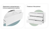 Лот: 23612303. Фото: 2. Комод широкий Hoff Линда. Хранение вещей