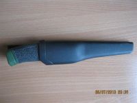 Лот: 2955423. Фото: 3. Нож с резиновой рукояткой и зелеными... Красноярск