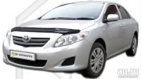 Лот: 8163543. Фото: 3. Защита фар SIM карбон Toyota Corolla... Авто, мото, водный транспорт