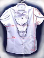 Лот: 5016625. Фото: 4. Блузка Comusl, размер 160/80А. Красноярск