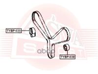 Лот: 24754159. Фото: 2. Ролик Натяжной ASVA арт. TYBP-035. Красноярск