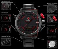 Лот: 5506238. Фото: 3. Часы SHARK SH105 black-red (чёрно-красные... Сувениры, подарки