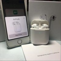 Лот: 16980048. Фото: 2. Беспроводные наушники AirPods. Аудиотехника