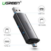 Лот: 21438325. Фото: 2. Картридер UGREEN USB-C / USB-A... Носители информации