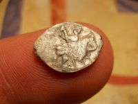 Лот: 15769144. Фото: 3. Копейка Ивана Грозного в отличном... Коллекционирование, моделизм