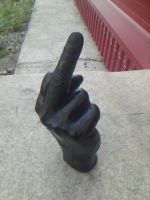 Лот: 4227578. Фото: 5. Статуэтка "Fuck You" (ручная работа...
