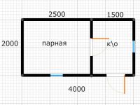 Лот: 15150691. Фото: 3. Каркасная баня 2х4 два отделения... Строительство и ремонт