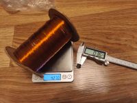 Лот: 25762385. Фото: 3. эмальпровод проаод обмоточный. Строительство и ремонт