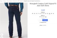 Лот: 17011675. Фото: 15. Джинсы мужские Wrangler Cowboy...