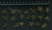 Лот: 16338762. Фото: 2. звездочка погонная большая,стальная... Военная атрибутика