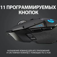 Лот: 21437304. Фото: 4. Мышь Logitech игровая беспроводная... Красноярск