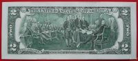 Лот: 18545346. Фото: 2. (№6116-4) 2 доллара 2013 L (Сан-Франциско... Банкноты