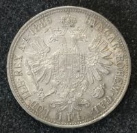 Лот: 23358880. Фото: 2. 1 флорин 1885 года. Австрия. Франц... Монеты