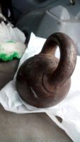 Лот: 11756265. Фото: 4. гиря чугун с очень толстой ручкой... Красноярск