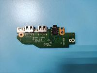 Лот: 17664636. Фото: 2. Б/У плата с разъемами USB, Audio... Комплектующие